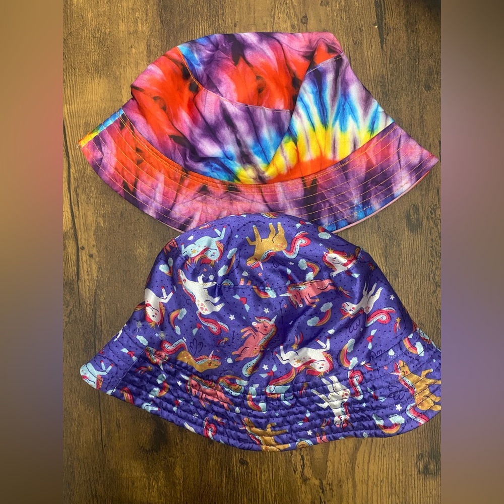 Two Girl’s Bucket Hats